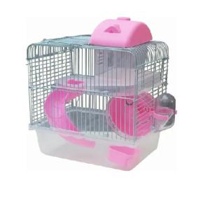 JAULA TOWN HOUSE I ROSA 23X17X33CM