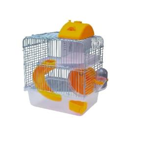 JAULA TOWN HOUSE I AMARILLO 23X17X33CM