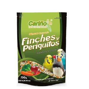 ALIMENTO P/ FINCHES Y PERIQUITOS 750G.
