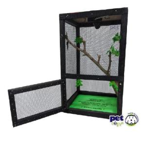 IGUANARIO CHICO FERI 30X30X50CM NEGRO