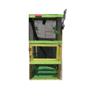 IGUANARIO MED FERI 30X30X60CM VERDE