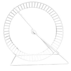 RUEDA P/HAMSTER DE ALAMBRE GDE 25CM