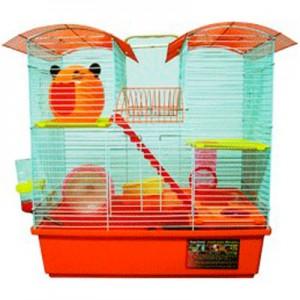 CASA P/HAMSTER C/BEB. 12X12 CM.