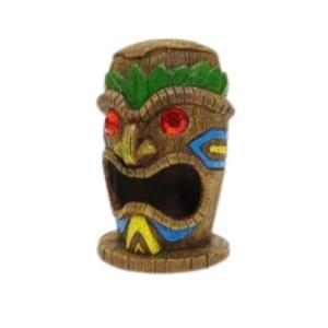 TIKI-GAZERS 6.3X6.3X10.2CM.