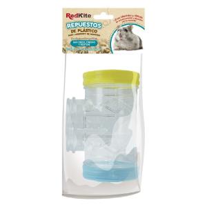 REP TUBO T C/ARGOLLAS P/JAULA DE HAMSTER