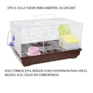 DY511 JAULA TUXON P/HAMSTER ROSA
