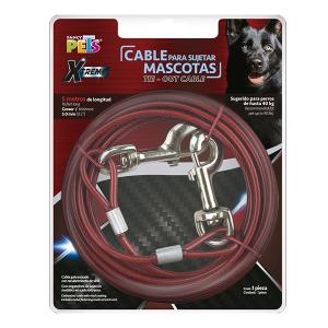 CABLE P/SUJETAR MASCOTAS 5 M