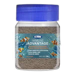 ALIMTO P/PECES MARINOS CON AJO 240GRS