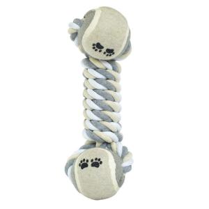 JGTE. CUERDA ENROLLADA C/2 PELOTAS 25 CMS