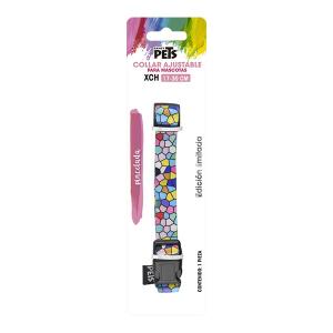 COLLAR XCH GEO GLASS P/PERRO GALERIA