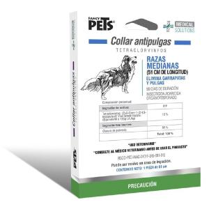 MS-COLLAR ANTIPULGAS P/PERRO MED