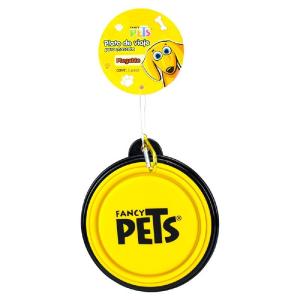 PLATO PLEGABLE CH P/VIAJE AMARILLO