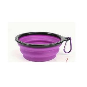 PLATO PLEGABLE GDE P/VIAJE MORADO