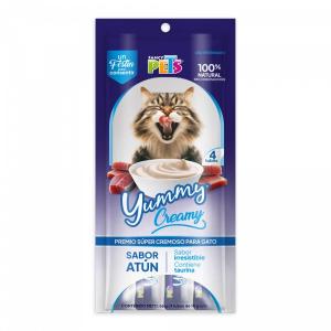 BOLSA YUMMY CREAMY P/GATO ATUN C/4 PZS. 14GRS