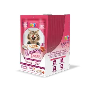 CAJA YUMMY CREAMY BACALAO/SALMON 12PZS.
