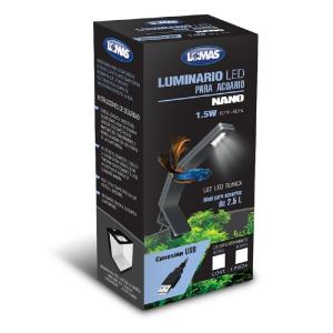 LAMPARA NANO 1.5 W NEGRA/BLANCA