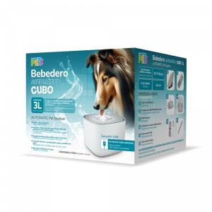 BEBEDERO FUENTE DE AGUA BLANCO 3L