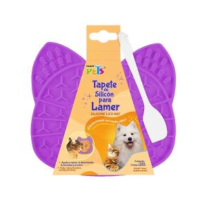 TAPETE P/LAMER CON ESPATULA MODELO GATO