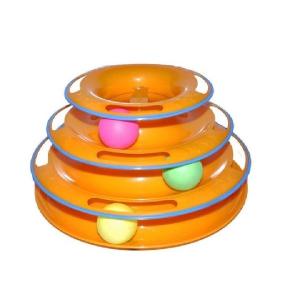 JUGUETE P/GATO TOCADISCOS 3 NIVELES