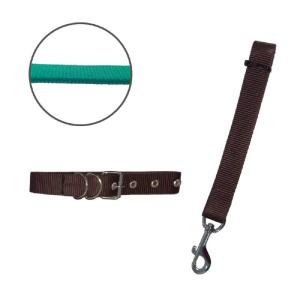 JGO CORREA/COLLAR NYLON 2.5 CM DOBLE GRANDE