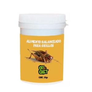 ALIMENTO PARA GRILLOS 50GRS