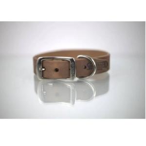 COLLAR PIEL LISO 3CM T24 PIEL