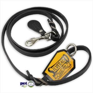 CORREA PIEL MANEJO 1X180CM NEGRA