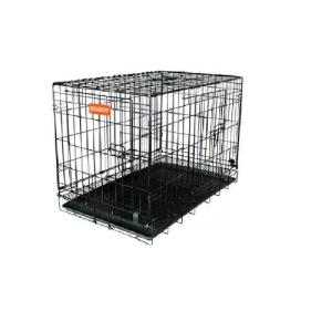 JAULA MET.IMP. DOGGY CHICA 46.5X31X35.8cm PUERTA VERTICAL