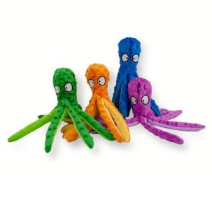 FLUFFY CHUMS PELUCHE PULPO COLORES 32CM