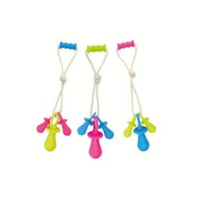 TINNY CHUMS HILO C/3 CHUPONES C/CASCABEL 45CM