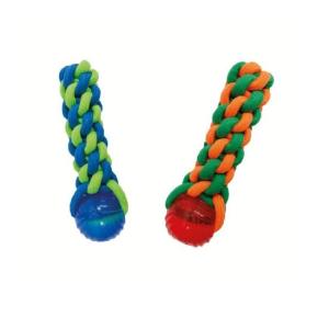 ROPY CHUMS HILO TRENZADO VDE/AZU C/PELOTA 8