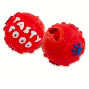 TINNY CHUMS PELOTA RIGIDA CON DISPENSADOR DE ALIMENTOS SIN SONIDO