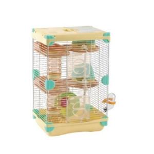 JAULA AMARILLA SUNNY HAMSTER (2 PISOS)
