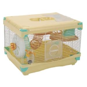 JAULA AMARILLA SUNNY HAMSTER  MED 1PISO
