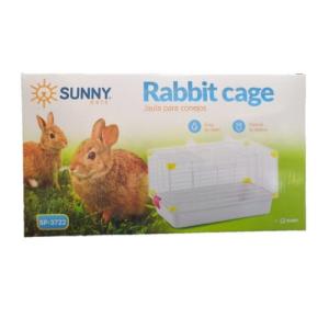 JAULA SUNNY PARA CONEJO (CHICA) BLANCO