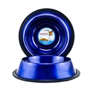 COMEDERO IMPORTADO ACERO INOX. 32 oz. VAR COL