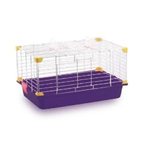 JAULA SUNNY PARA CONEJO (GRANDE) MORADA