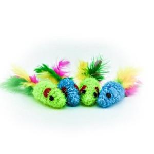 JUGUETE PARA GATOS PAWFFY BOLSA C/4 PZA