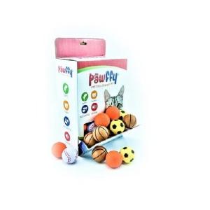 JUGUETE PARA GATOS PAWFFY 48PZ PELOTAS