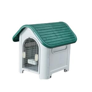 CASA P/MASCOTA DE TEJA C/PUERTA CHICA OX VERDE