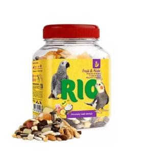 RIO/MEALBERRY FRUTAS Y NUECES ALIMENTO COMPLEMENTARIO P/LOROS Y PERIQUITOS 160 GR.