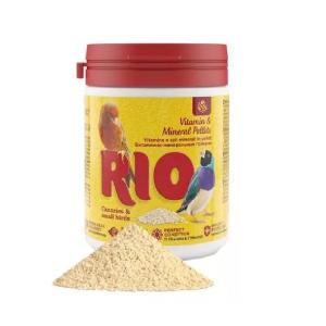 RIO/MEALBERRY VITAMINAS Y MINERALES P/CANARIOS  AVES EXOTICAS Y PEQUEÑAS AVES 120 GR.