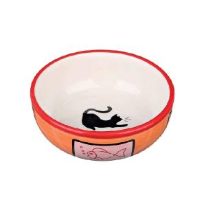 COMEDERO CERAMICO P/GATO 12.5CM.