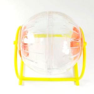 MINI ESFERA EJERCITADORA P/HAMSTER C/BASE 12CM