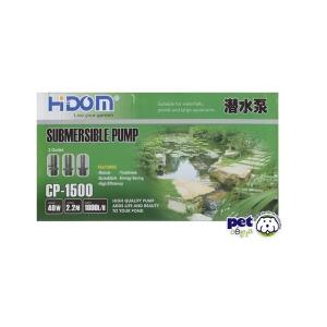 BOMBA SUMERGIBLE 1 800 L/H ALTURA MAXIMA 2.20 MT MARCA HIDOM